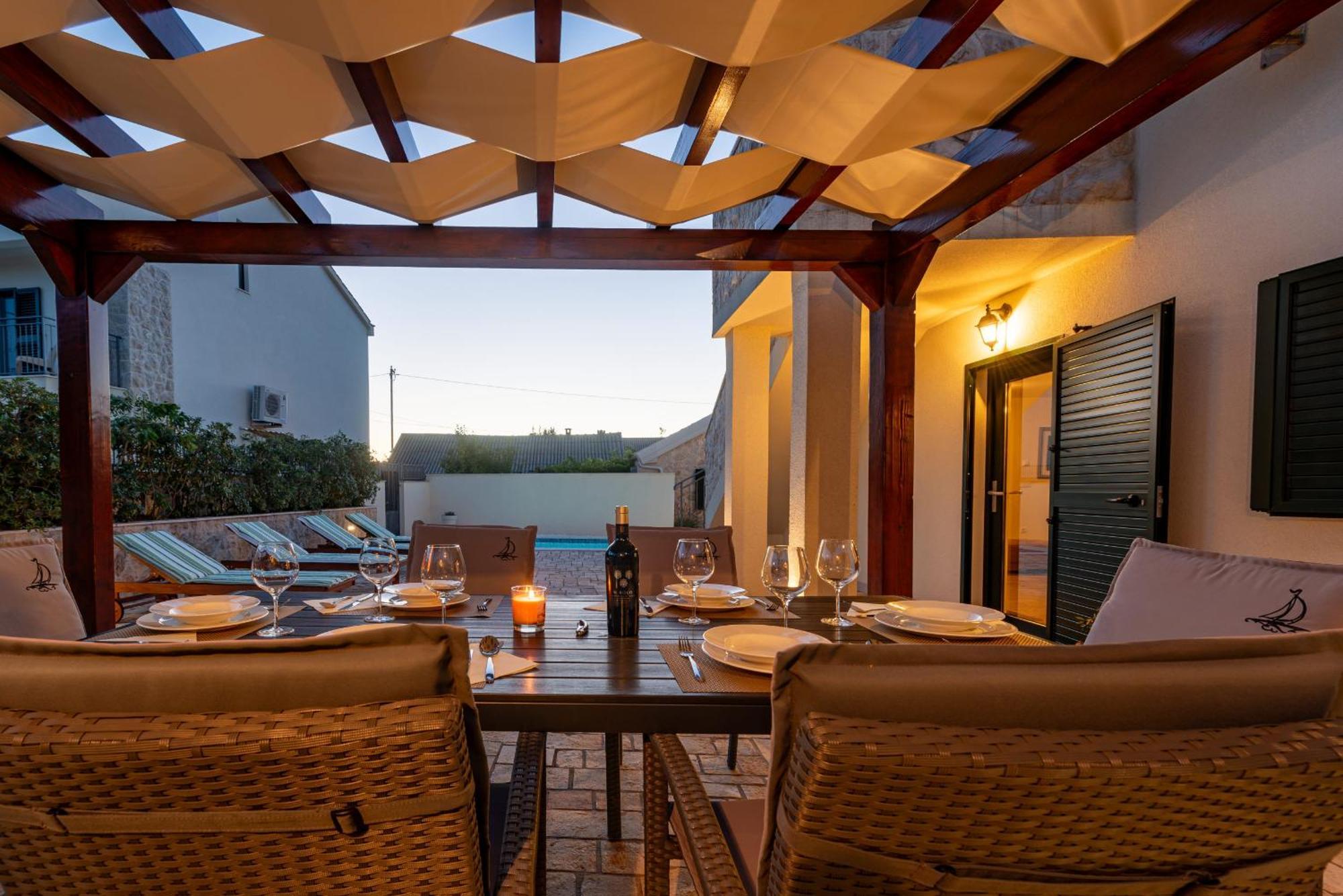 Villa Ivo Zadarvillas ヴィンイェラック エクステリア 写真