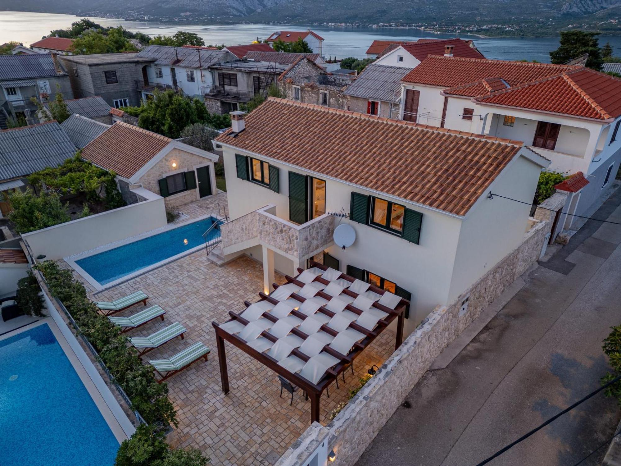 Villa Ivo Zadarvillas ヴィンイェラック エクステリア 写真