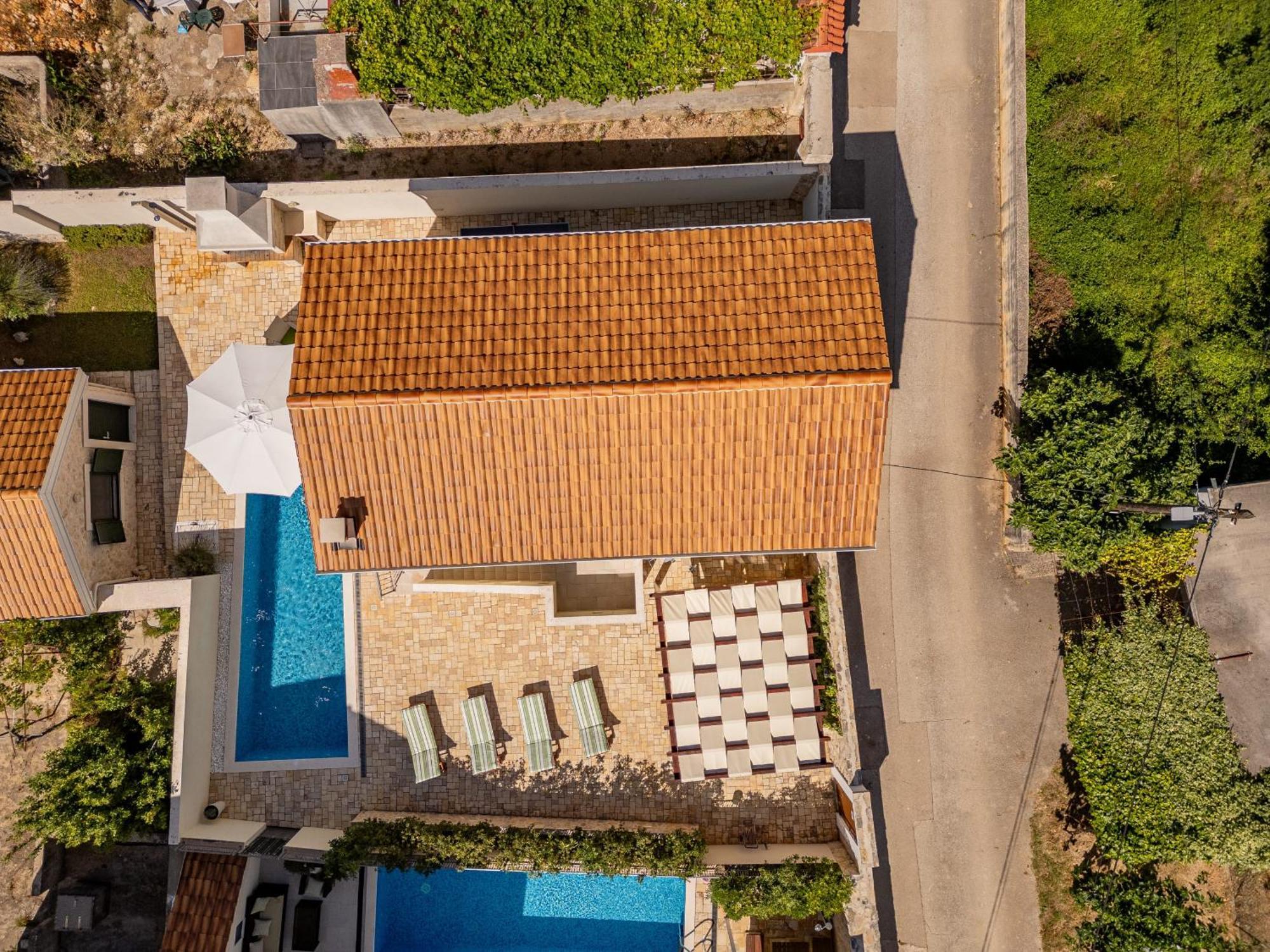Villa Ivo Zadarvillas ヴィンイェラック エクステリア 写真